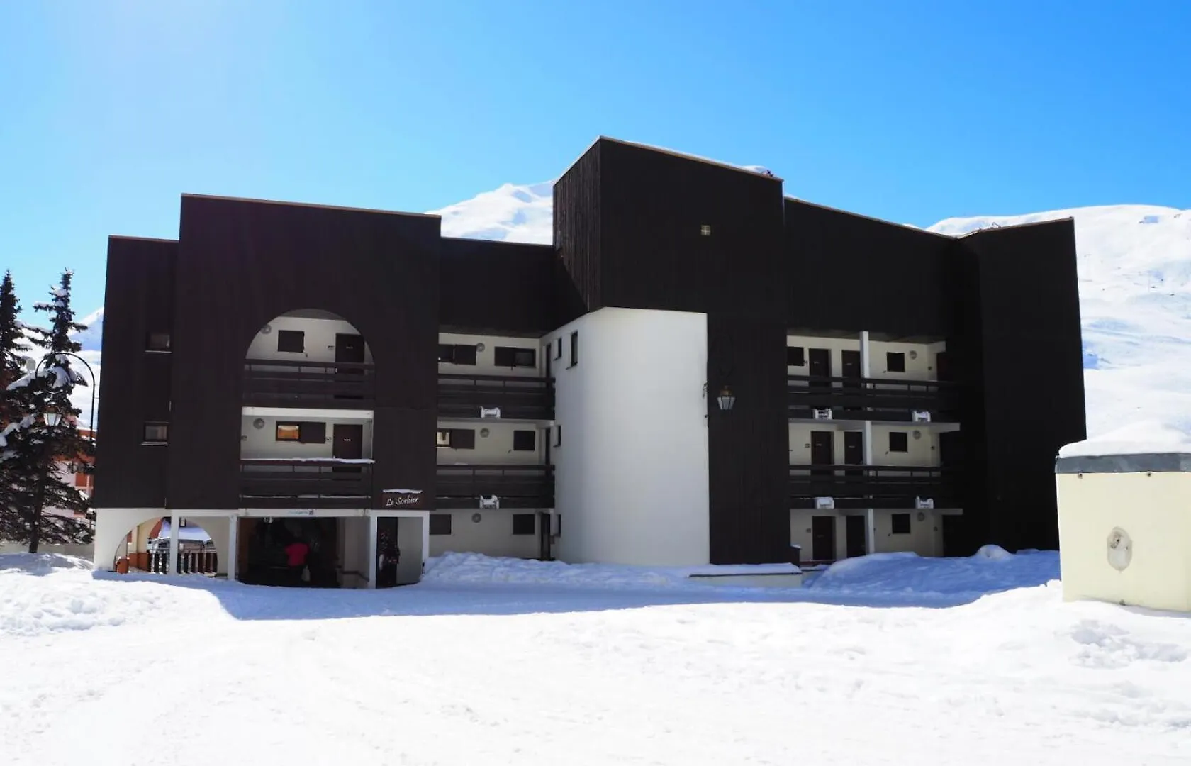 アパート Residence Le Sorbier - Appartement Lumineux - Depart Et Retour Skis Aux Pieds - Vue Sur Les Pistes Mae-1714 サン・マルタン・ド・ベルヴィル